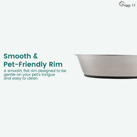 Lightweight Stainless Steel Cat Bowls, 1.8 US Cup Each - 2-Pack / 6 Cup - image 4