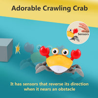 control future Crawling Crab Toy for Little Ones - Orange - image 2
