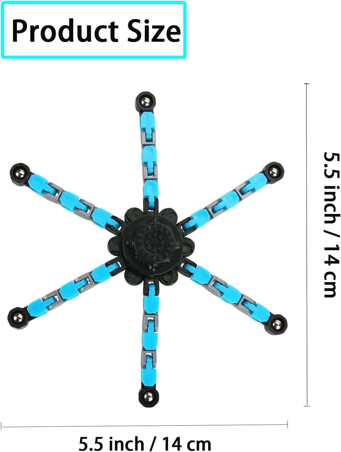 16Pack Transformable Fidget Spinner Toys Set - 4 - image 2