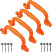 Dolibest Set of 4 Safety Playground Handles - Orange-4pcs