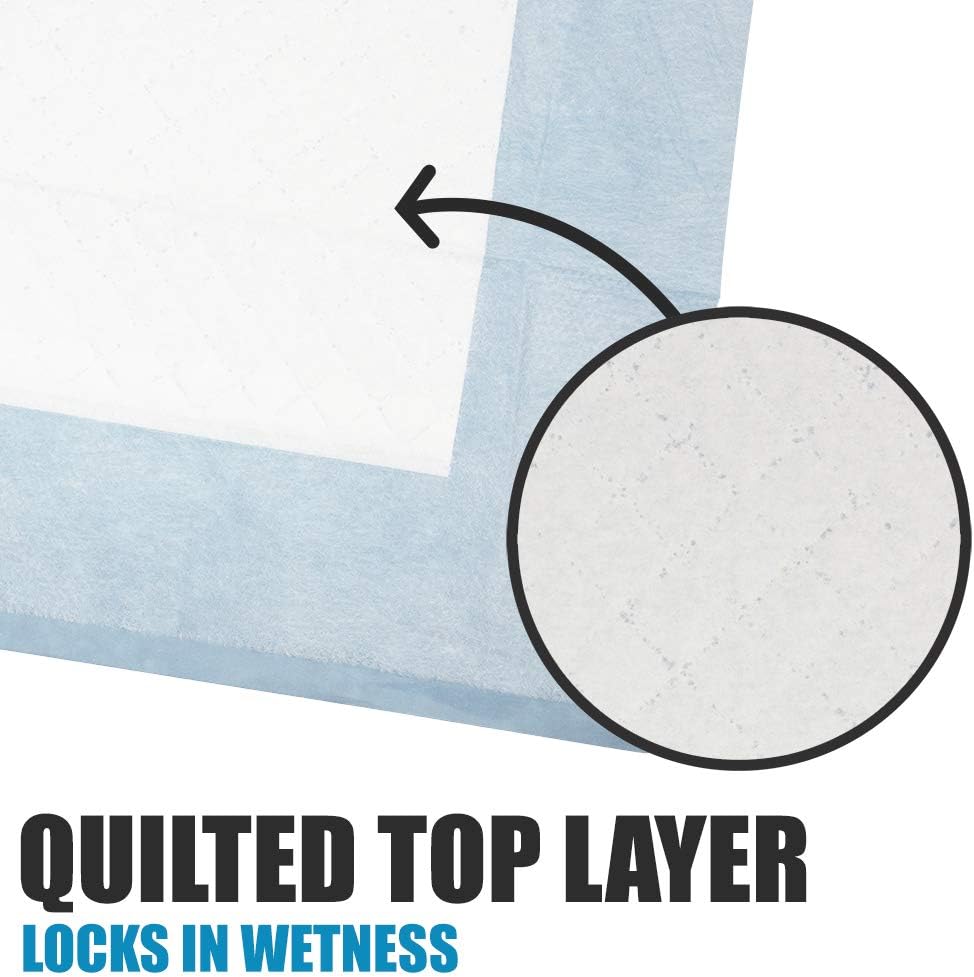 BV Puppy Pads Leak-Proof 100 Count 22"x 22" - 50 Count (Standard) - image 2