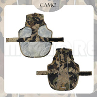 Waterproof Dog Raincoat with Reflective Strip - XX-Large / Camo - image 2