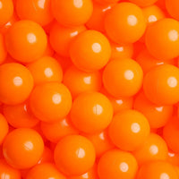 Realhaha plastic ball pit balls, 2.76 inches, in blue, pink, purple and yellow - view 8