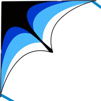 Delta Kite for Kids Ages 4-12 - 1 / Black Blue