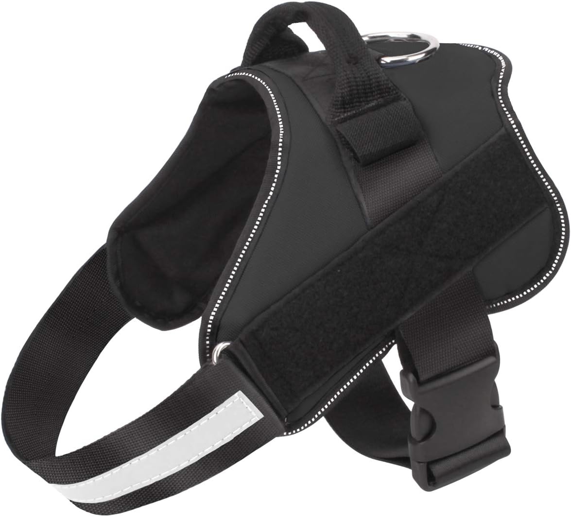 Bolux Dog Harness, No-Pull Reflective Dog Vest - X-Large (Pack of 1) / Black