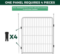 FXW Floor Protectors, Dog Playpen Accessories, Patented - Black(MT) / Muffler Tubes - image 2