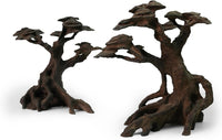FZONE Aquarium Driftwood, Resin Rock Decor for Aquascaping Hardscape – Essentials for Fish - 02Driftwood: 6.7×6.3×3.1"/ 5.5×4.7×2.0"