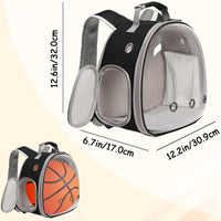 Small Animals Tent, Breathable Transparent Pet Playpen Pop Open Outdoor/Indoor Exercise Fence - Black / Backpack+Playpen - image 3