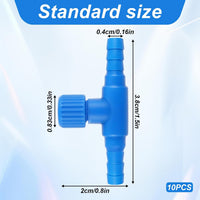 Psyqtsuary Aquarium Air Valve - Blue - image 2