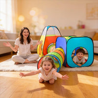 Kids Play Tunnel Tent for Toddlers - 4 Pcs B - image 3