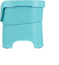 Neater Pet Brands Neater Feeder Deluxe Mess Proof Dog Bowls Elevated for Large Dogs Over 40 lbs, Made in USA, No Spill Raised Dog Food Bowl Stand Feeding Station, Food and Water Bowl Set, Aquamarine