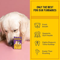 Fresh Breath Oral Strips for Dogs & Cats | Natural Spearmint & Thymol for Easy and Convenient, All-Natural Oral Care (30 Oral Dissolving Strips)