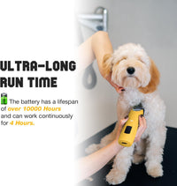 Professional Dog Clippers for Grooming Thick Curly Matted Coats – Essentials for Dogs - Citrus Yellow - image 3
