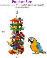 RUBY.Q 20in Large Parrot Toy - 1 Pack - image 4