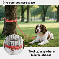 Long Dog Training Leash，Heavy Duty Reflective Rope Lead for Small - Orange / 15FT - image 2
