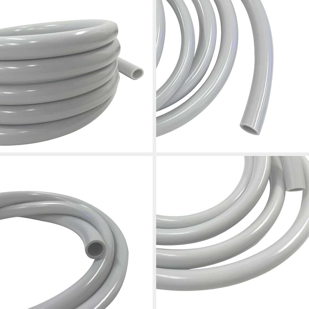 FZONE Aquarium Tubing 12/16mm 3M Flexible PVC Hose for Filters – Essentials for Fish - 16/21MM - image 3