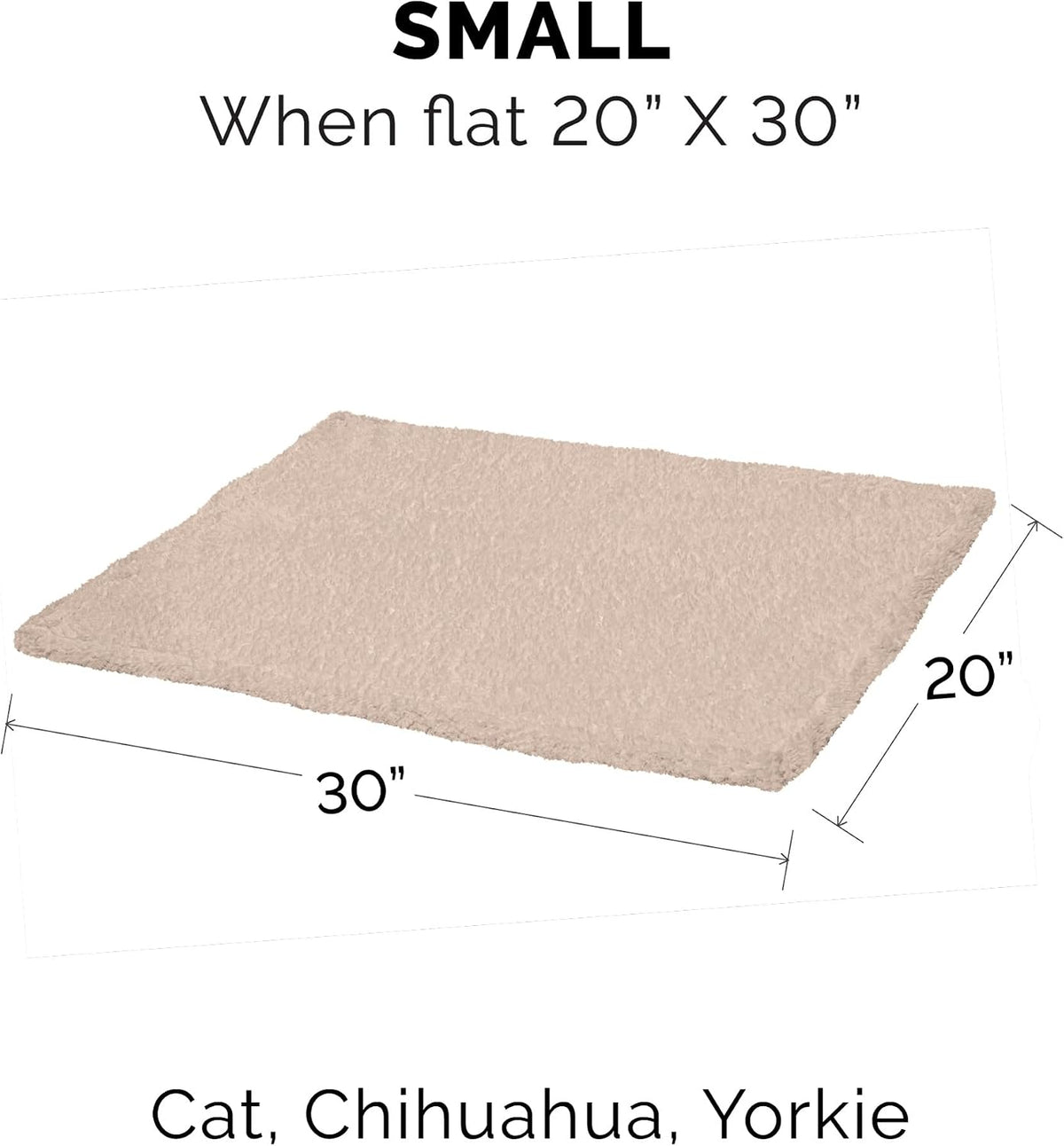 Furhaven Waterproof & Self-Warming Throw Blanket for Dogs & Indoor - 30.0"L x 20.0"W x 0.25"Th / Cozy Denim - image 2