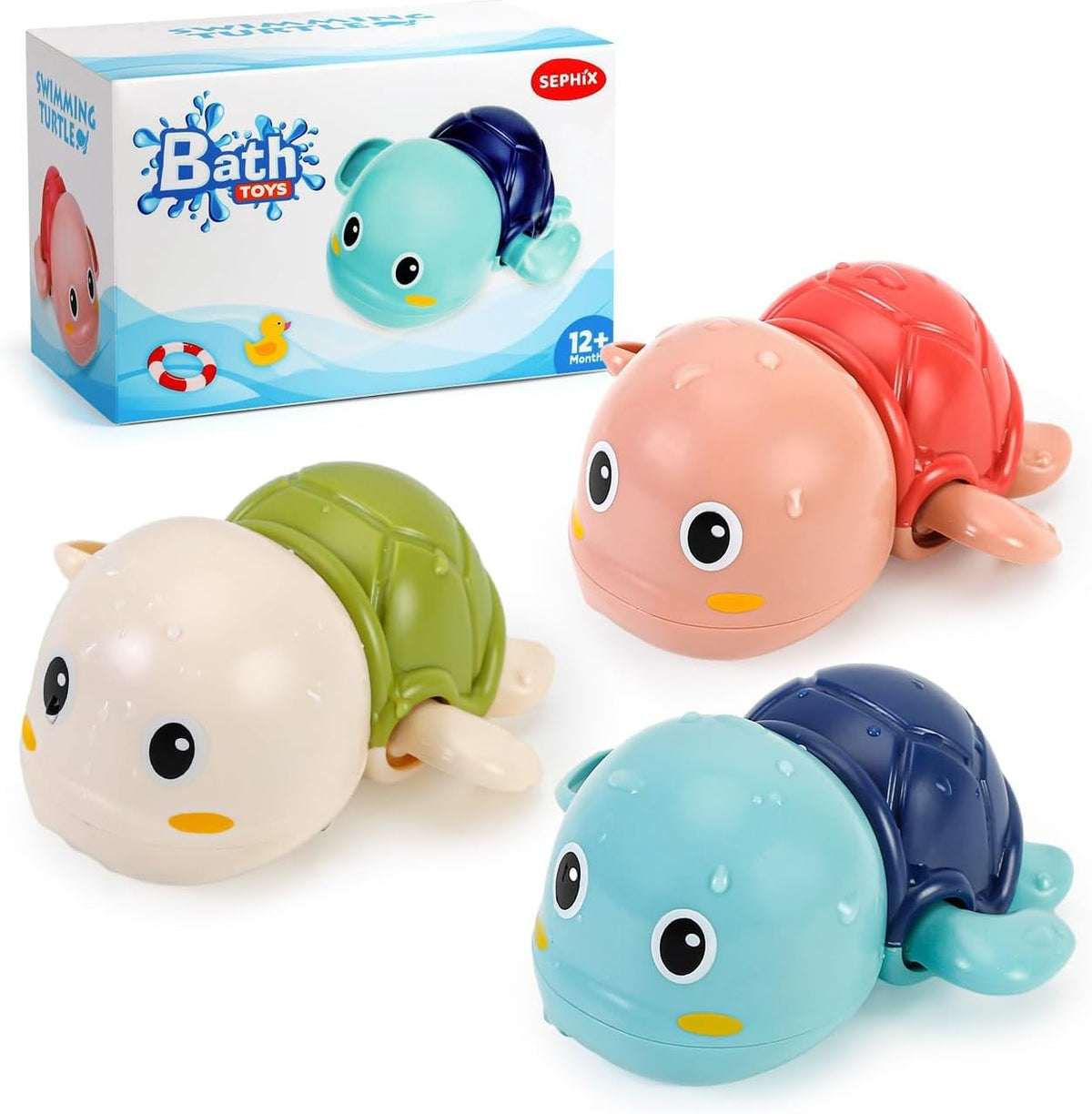 SEPHIX Bath Toys for Toddlers 1-3