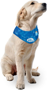 AFP Dog Cooling Bandana, Reusable Breathable Instant Cooling Neck Wrap for Medium Dog, Adjustable - L(Neck Girth 17.3-20.4 IN) - image 2