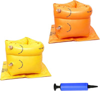 Ztikug inflatable arm floaties, 2 pack of PVC swim arm bands with inflater - view 23