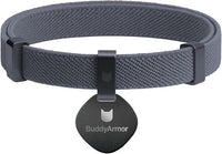 Safety Cat Collar and ID Tag Set - Elastic Quick Release, Non Breakaway Cat Collar Personalized Anodized Aluminum Engraved Pet Name Tag, Lightweight for Kitten and Small Large Cats