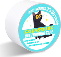 Anti Cat Scratch Tape: 4 inches x 30 Yards Cat Training Tape 100% - 3 Inches X 30 Yards