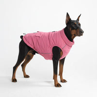 Spark Paws Dog Winter Coat Jacket - Dusty Pink / 4XL