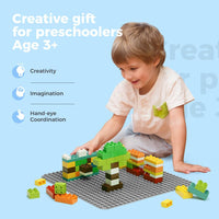 Etarnfly multicolored building baseplates, 10 x 10 inch, 8 pack - view 15
