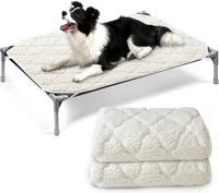 Elevated Dog Bed Pad Waterproof 2 Pack, Waterproof Pad Only – Essentials for Dogs - Large (30"W x 42"L)