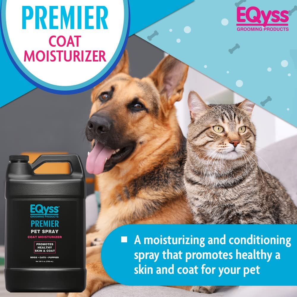 EQyss Premier Pet Spray - Moisturizes & Conditions for Healthy Skin & Coat, Non - greasy, Repels - 128oz - image 2