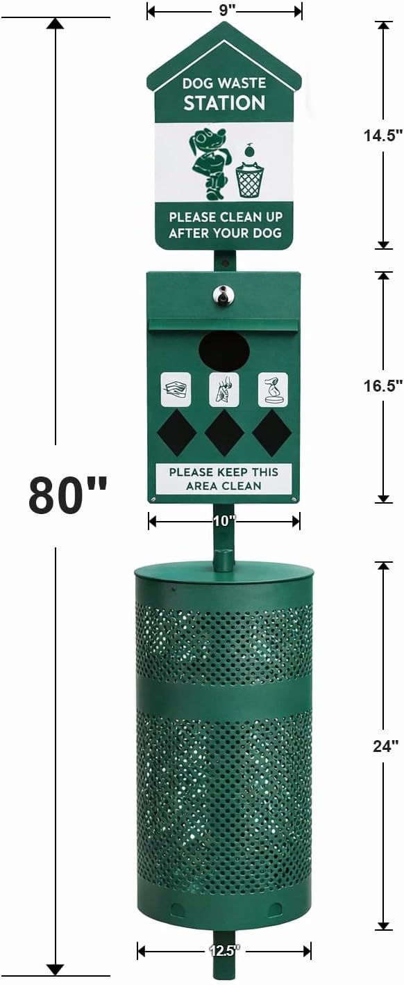 Dog Waste Station Outdoor Pet Waste Station - image 2