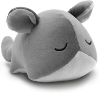Paw Inspired Chinchilla Cuddler for Chinchillas, Guinea Pigs, Hamsters, Rats, Ferrets, Hedgehogs, Sugar Gliders, Small Animals | 9-Inch Chinchilla Plush Accessory Toy (Gray)