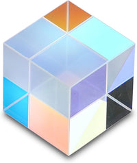 Colorful 20mm K9 Optical Crystal Glass Prism For Physics Teaching – Fun for Kids & Family - 20mm X-Cube - image 4