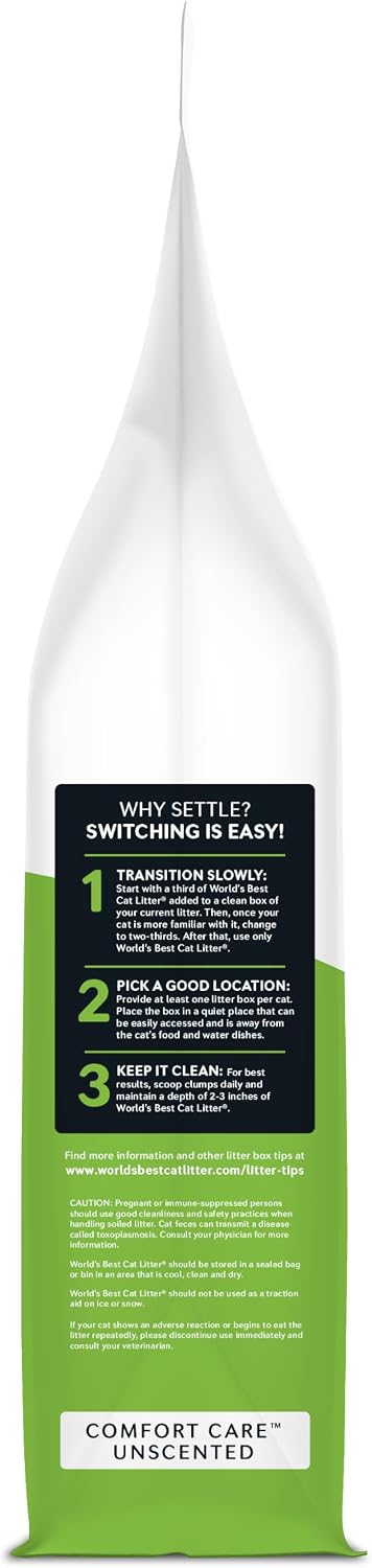 World's Best Cat Litter, Comfort Care, Unscented, Odor Control - 32 lb - image 3