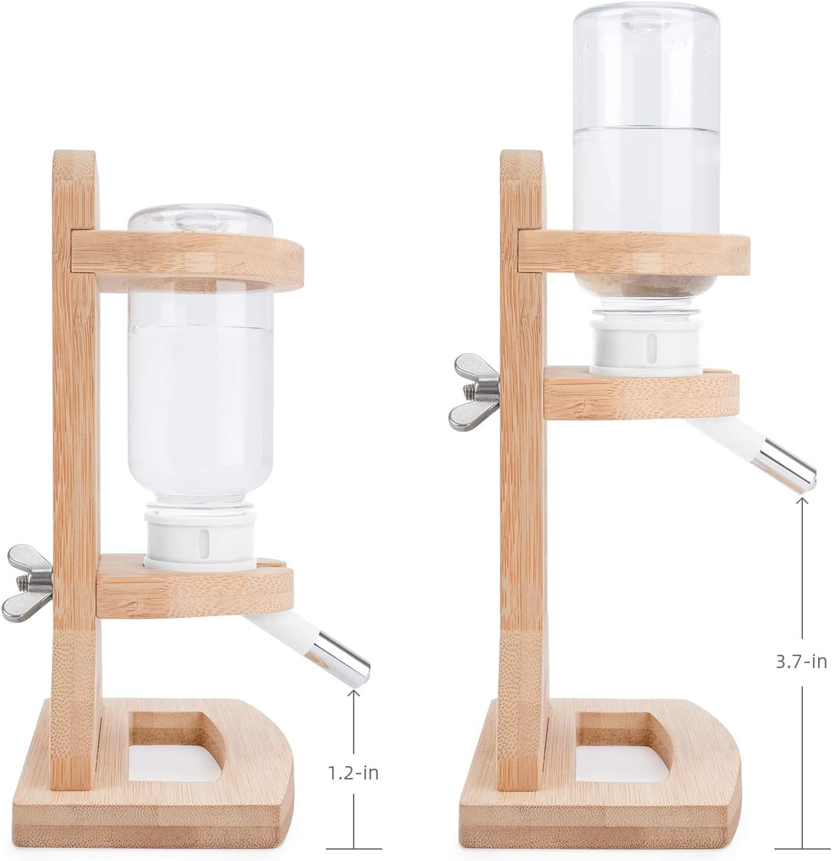 Niteangel Water Bottle with Stand for Syrian Dwarf Hamsters Gerbils - White - image 4