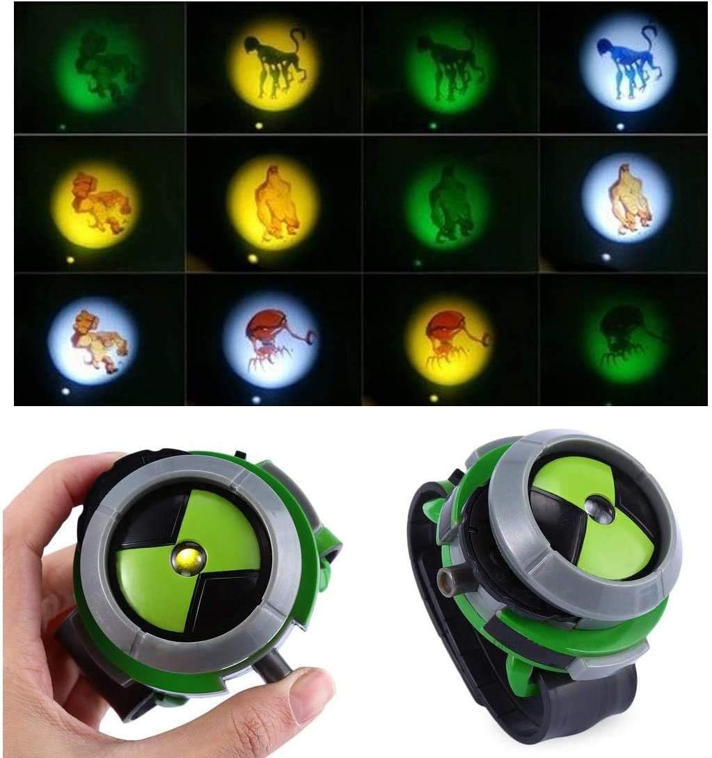 Eonthry Ben Omnitrix projector watch toy with adjustable band and 3 image cards - view 3