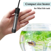 HITOP Mini Submersible Aquarium Heater 50W Digital Heater for Fish - (1-6 Gal)25W - image 2