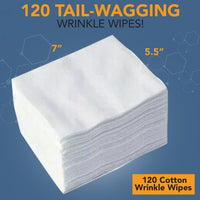 NOVEHA Pet Wipes, Formulated Pet Wipes - 360 Wrinkle Wipes - image 2