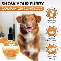 Warren London Dog Cuticle & Nail Revitalizing Oil | Moisturize, Strengthen, and Nourish | Vitamin E - Cruelty-Free, Non-Greasy Formula | Gentle Daily Care for Healthy Dog Nails & Paws