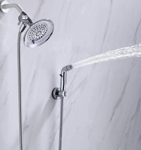 G-Promise 2 Mode Dog Shower Attachment with Extra Long Hose Adhesive - 100 Inch Hose / Chrome - image 3