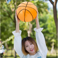 14" Volleyball Plush Pillow Soft Throw Toy for Kids Room Decoration – Fun for Kids & Family - Soccer-basketball / 9" - image 2
