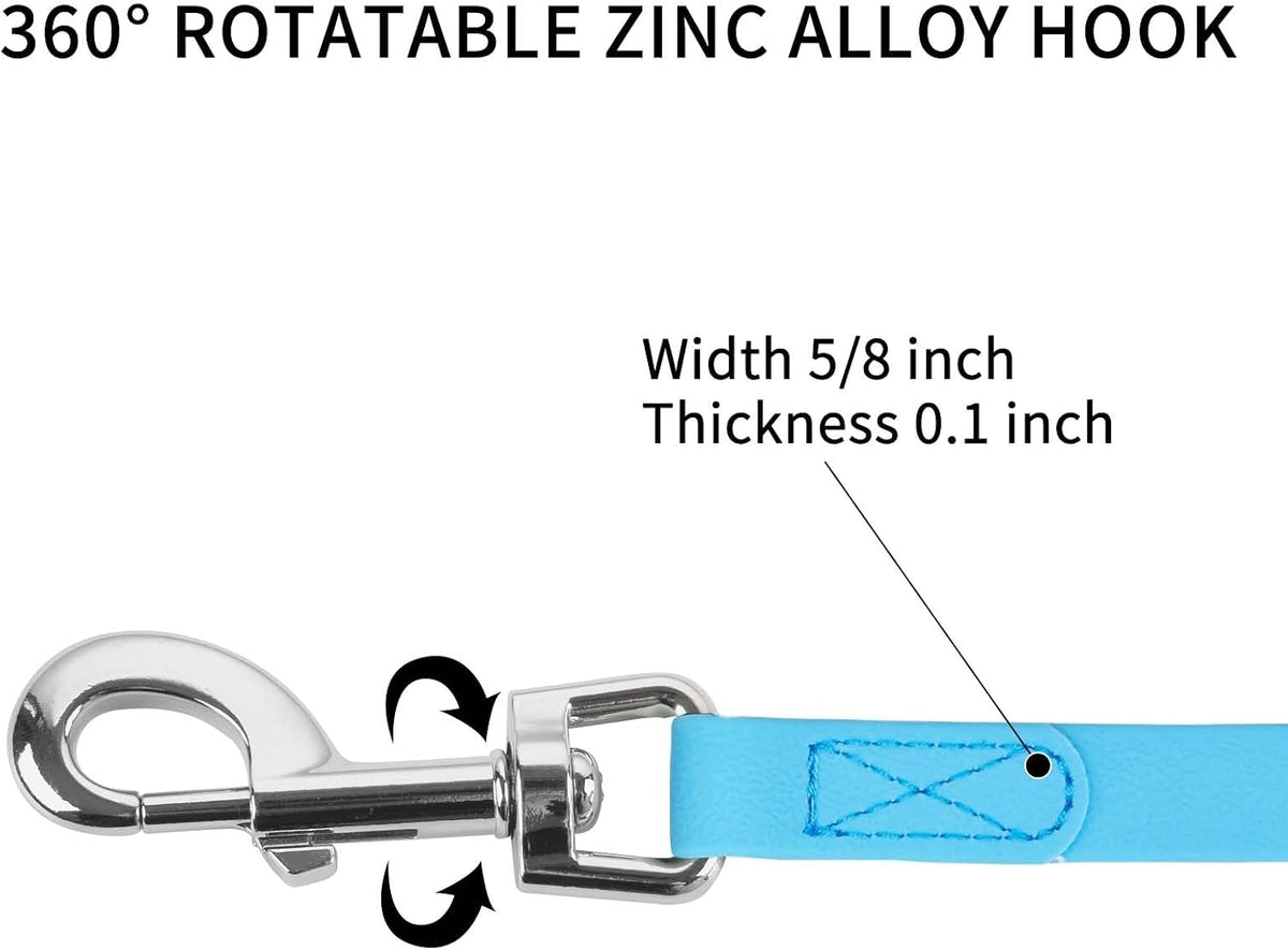 Waterproof Long Leash Durable Dog Recall Training Lead Great - Sky Blue / 30ft - image 2