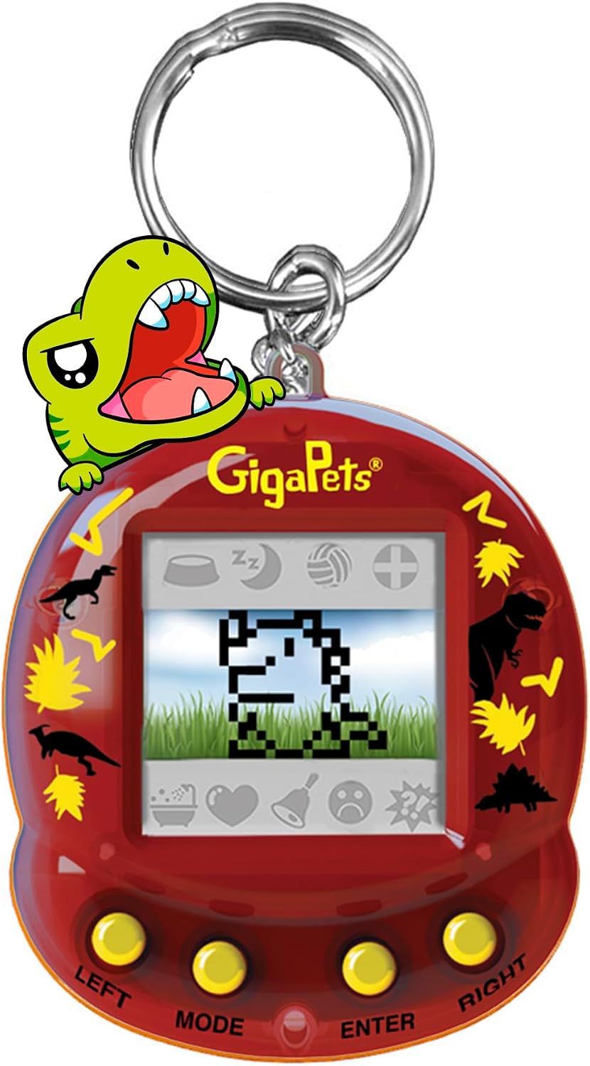 Giga Pets Interactive Digital Pet Toy, Boys & Girls, Ages 6+ - T-rex