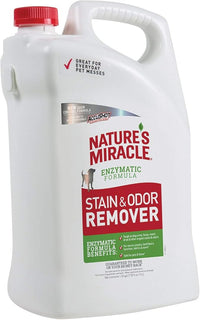 Nature's Miracle Stain and Odor Remover for Dogs, Odor Control Formula, Refill, 1.33 Gal