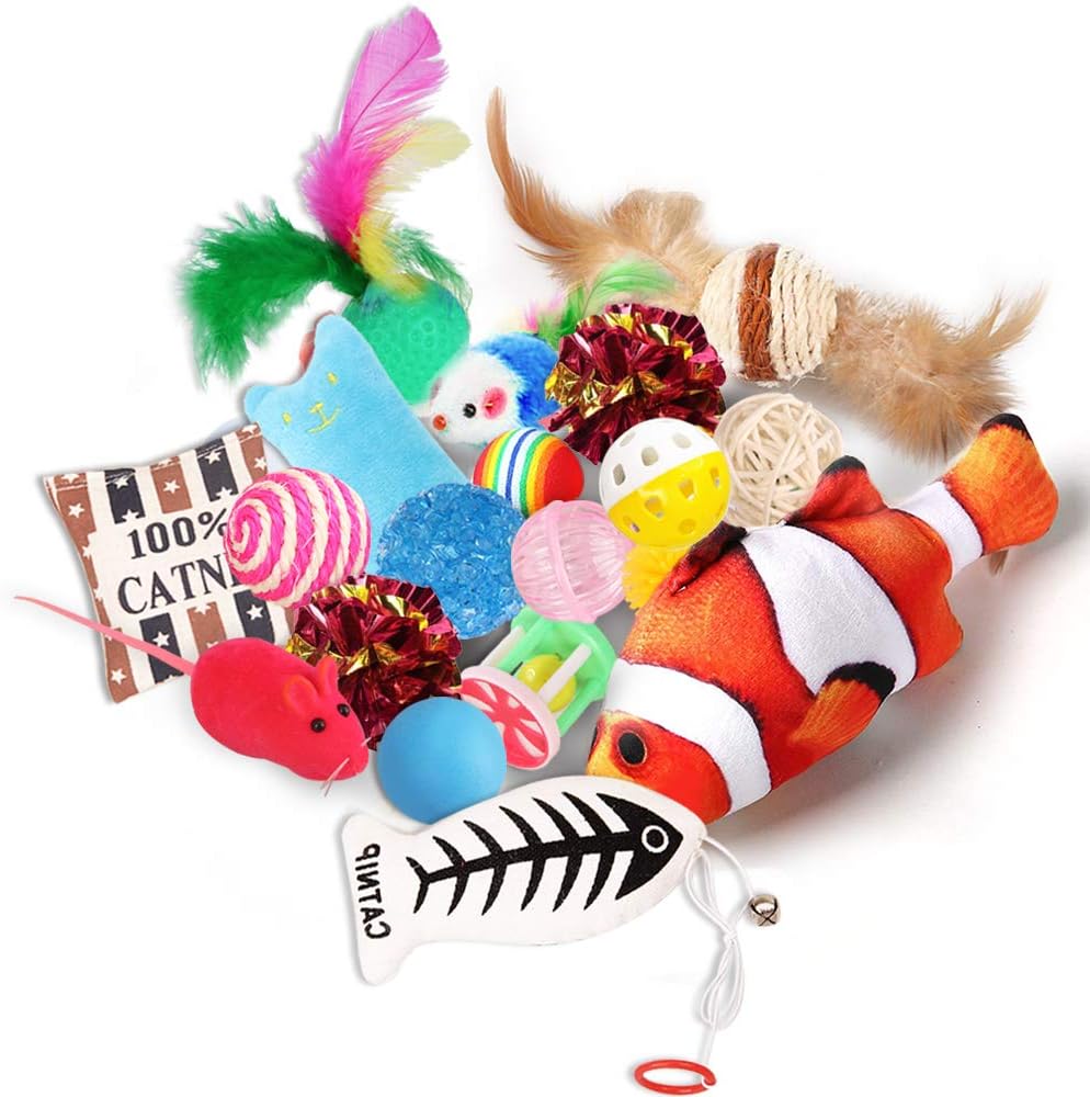 Cat Toys Variety Pack for Kitty 20 Pieces - image 4