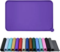 Reopet Silicone Pet Feeding Mat - Purple / 18.5" x 11.5"