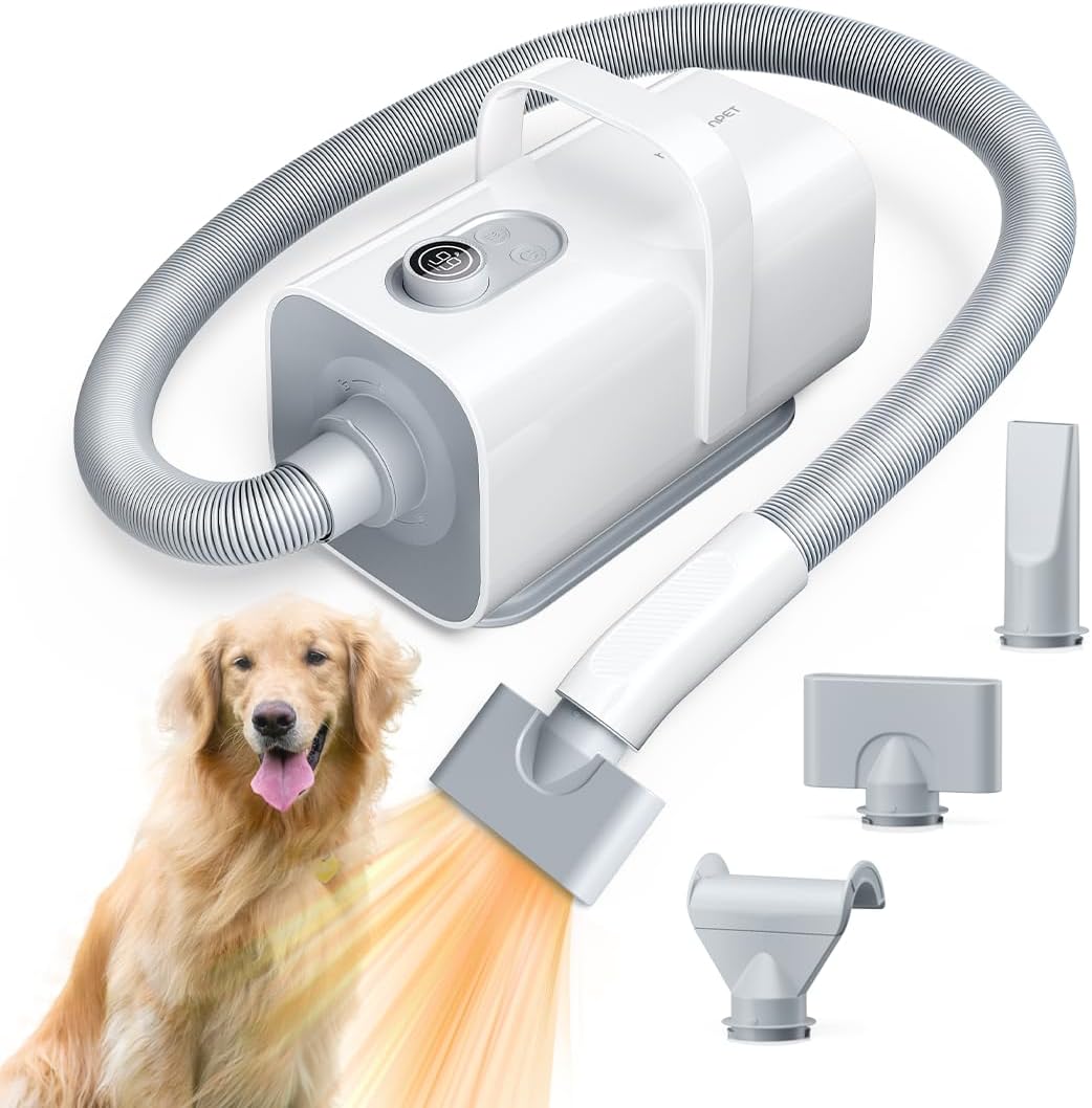 HomeRunPet Automatic Cat Dryer, 40dB Ultra Quiet Pet Dryer Box – Essentials for Cats - Pet Dryer
