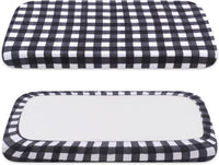 Dog Bed Covers Replacement Washable Elastic Edged 36" x 27" x 6" – Essentials for Dogs - Black Lattice / 36.0"L x 27.0"W x 6.0"Th - image 3