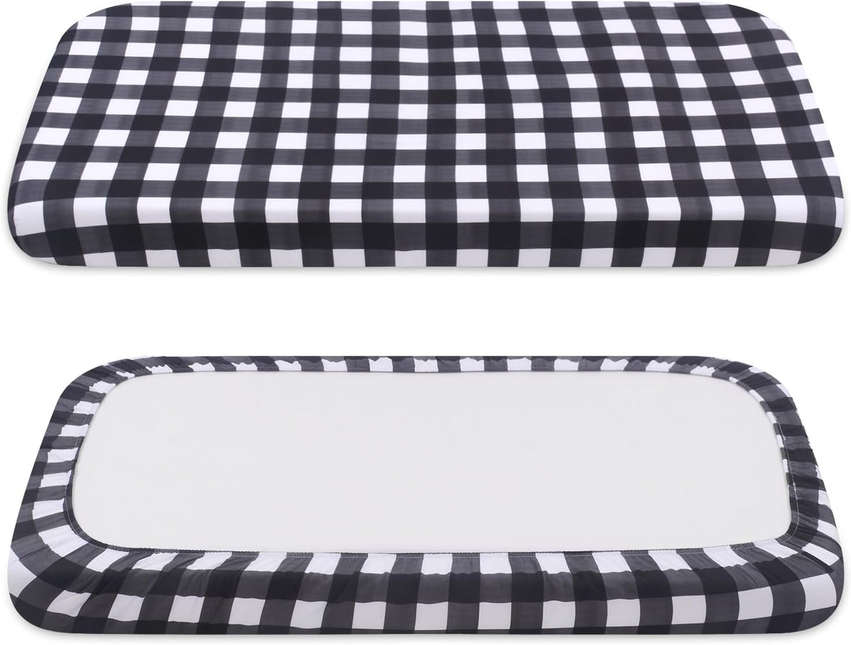 Dog Bed Covers Replacement Washable Elastic Edged 36" x 27" x 6" – Essentials for Dogs - Black Lattice / 36.0"L x 27.0"W x 6.0"Th - image 3