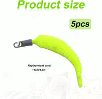 5 Pcs Cat Ball Toy Replacement Tails - image 2